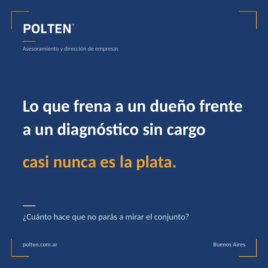 Lo que frena a un dueño frente a un diagnóstico sin cargo casi nunca es la plata.