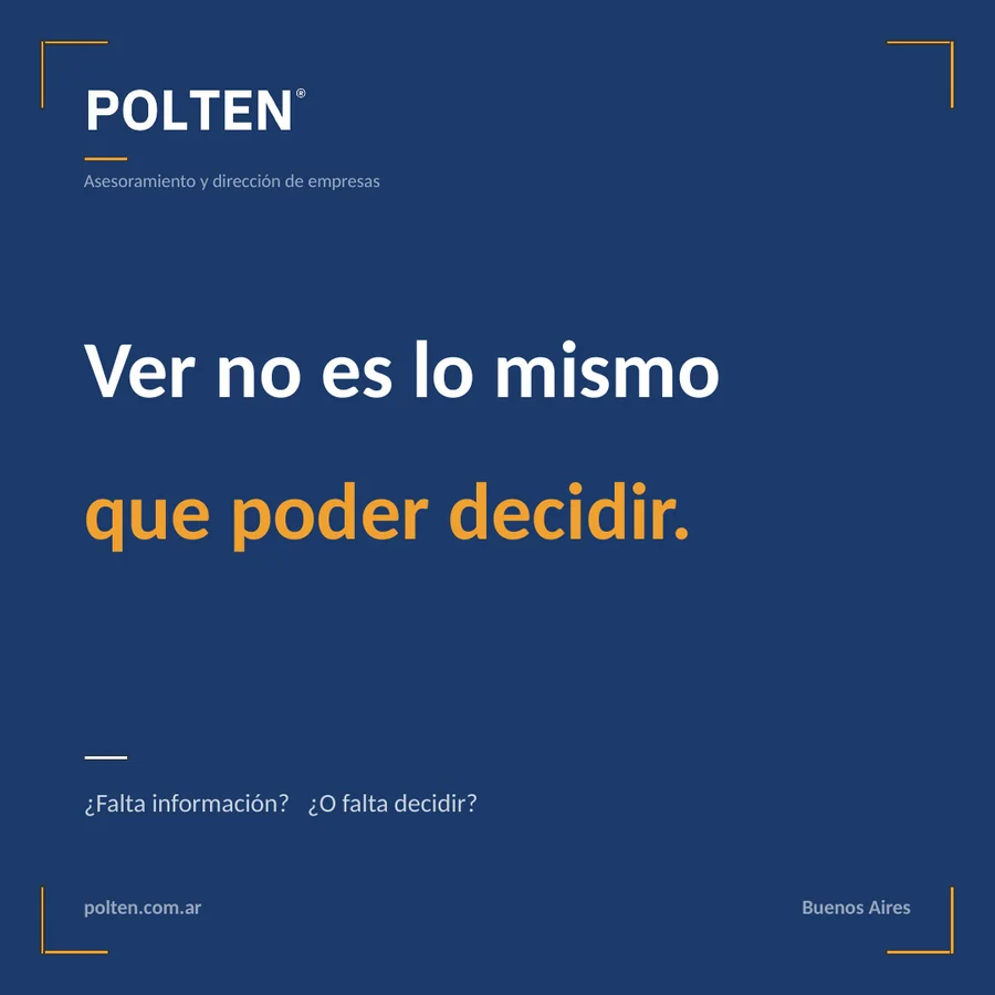 Ver no es lo mismo que poder decidir.