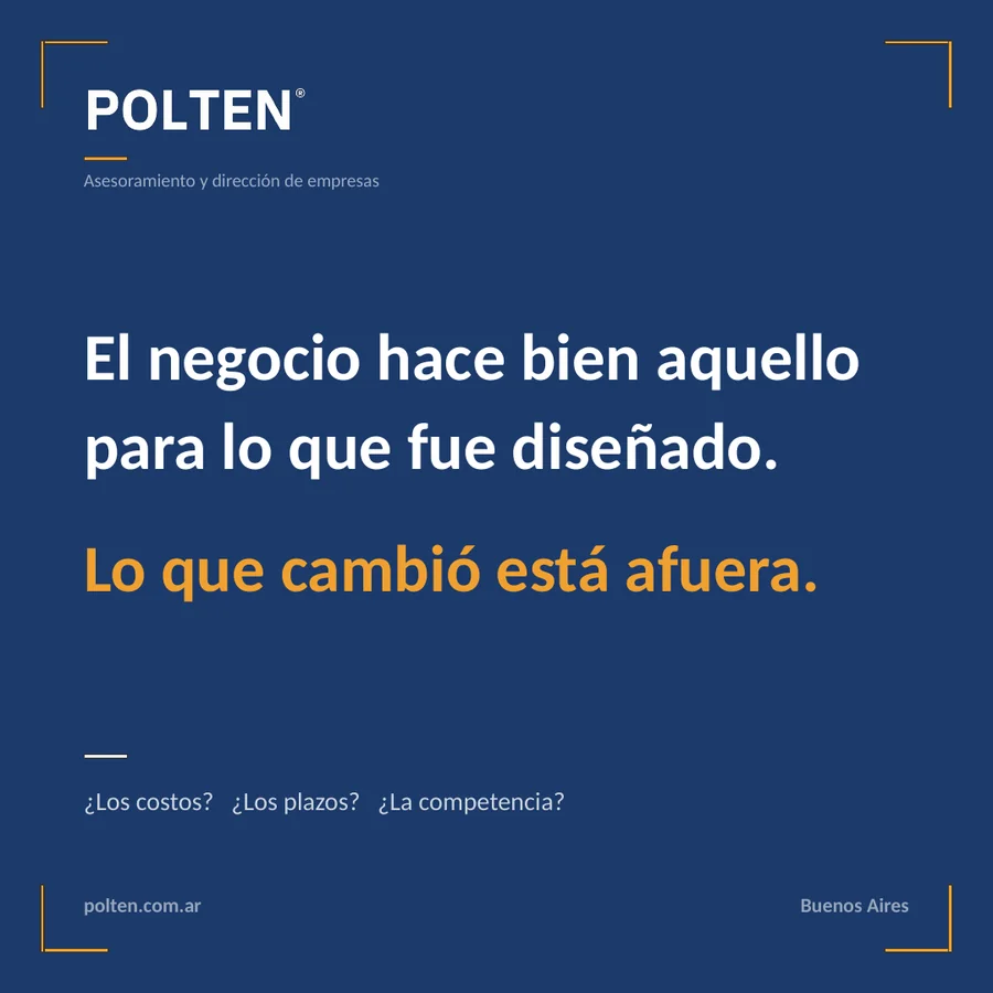 El negocio hace bien aquello para lo que fue diseñado. Lo que cambió está afuera.